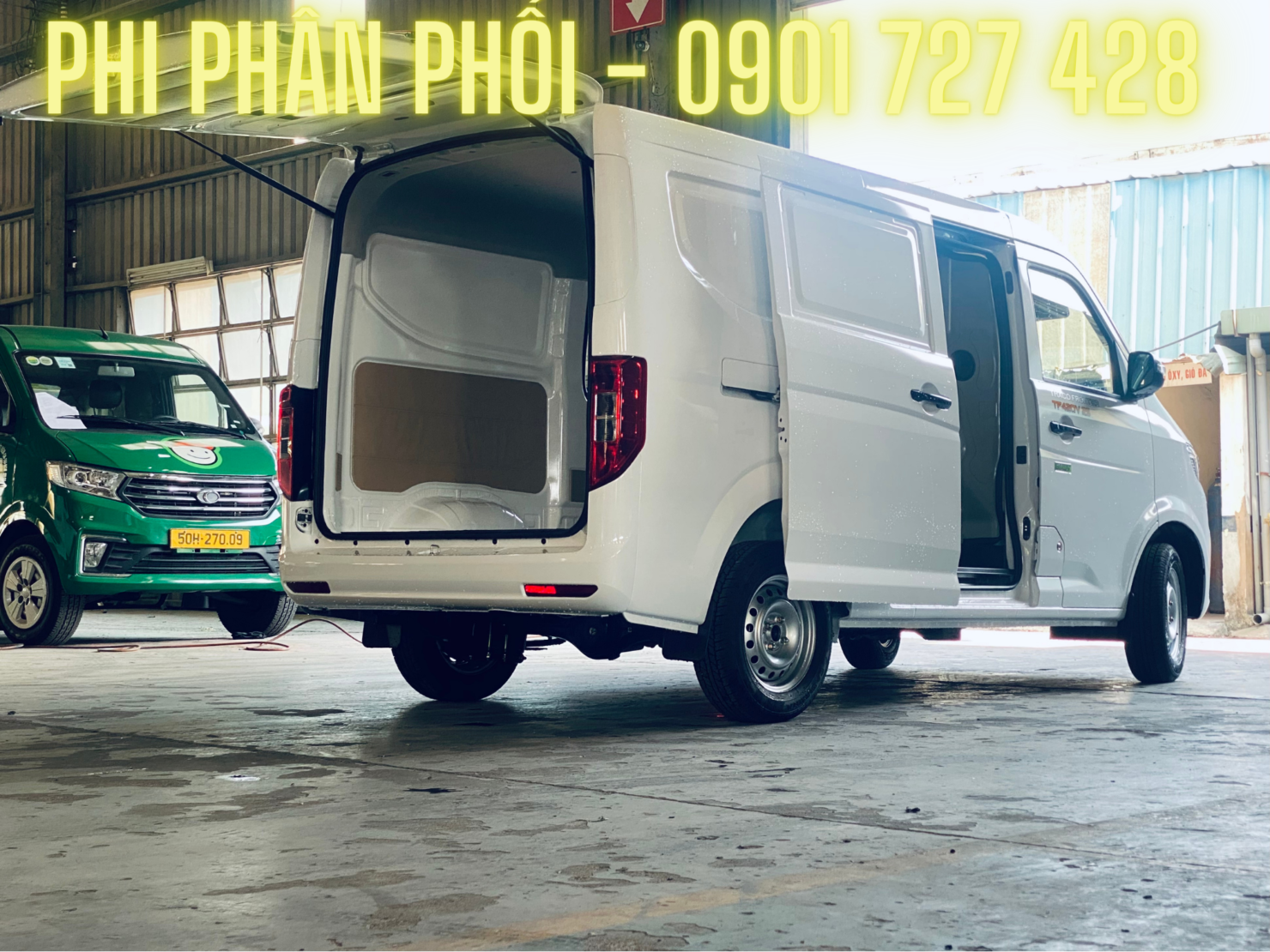 tải van TF420 2 chỗ thùng dài 2m3 (2