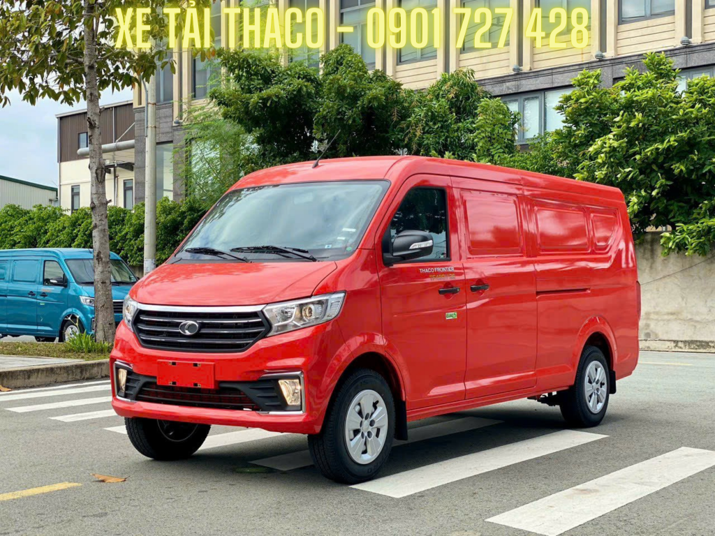 xe van tf480 sơn màu đỏ