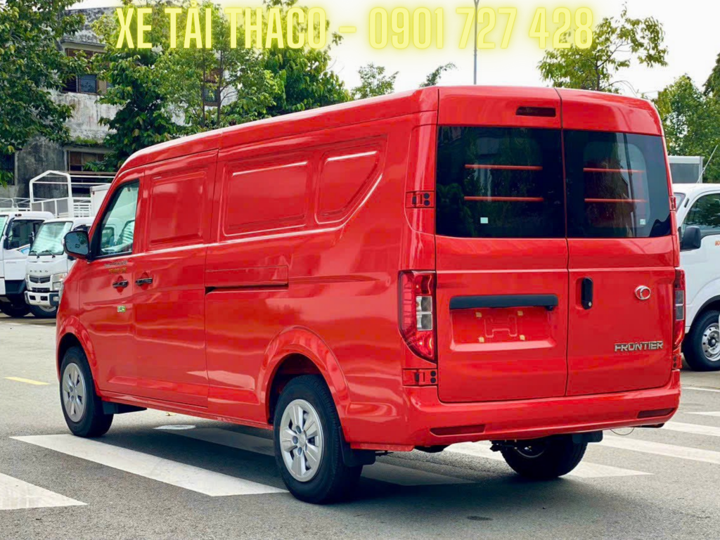 xe van tf480 sơn màu đỏ