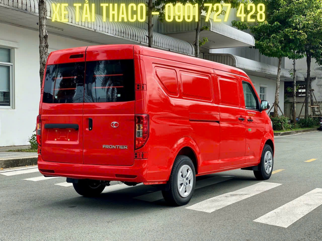 xe van tf480 sơn màu đỏ
