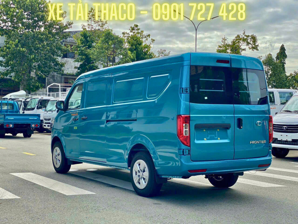 xe tải van thaco sơn màu xanh (2)