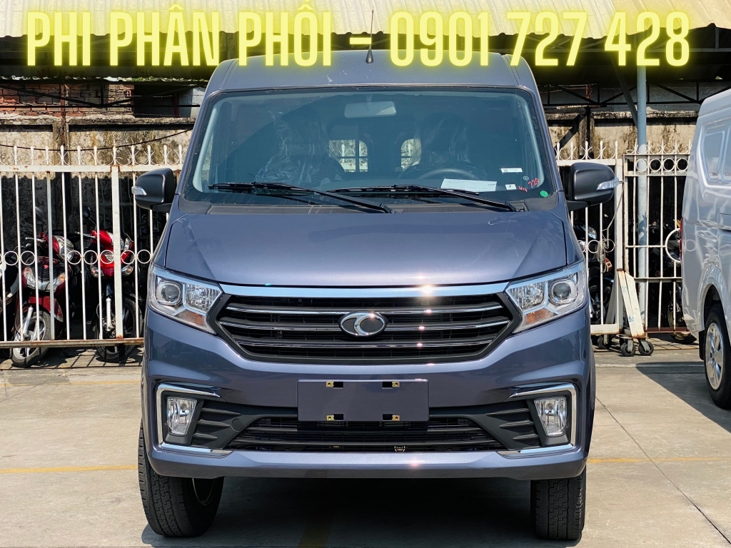 xe van 2 chỗ màu xám (1)