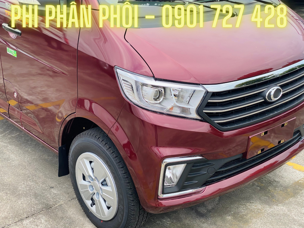 xe van thaco màu đỏ đậm (2)